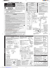 Hitachi RAS-E10HBG Instruction Manual
