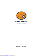 Rouse Bicycles Bicycle Owner's Manual