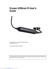 Kvaser USBcan R User Manual