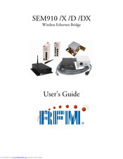 RFM SEM910DX User Manual