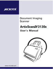 Microtek ArtixScanDI 3130c User Manual