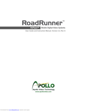 Apollo RoadRunner RsPlayer User Manual And Instruction Manual