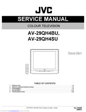 JVC AV-29QH4BU Service Manual