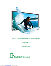 Dimenco Displays DM504MAS User Manual