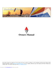 Catalina 250 Owner's Manual