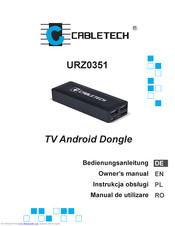 Cabletech URZ0351 Owner's Manual