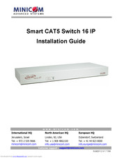Minicom Smart CAT5 Switch 16 IP Installation Manual