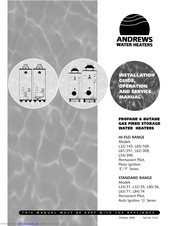 Andrews L32/143 Installation Manual, Operation And Service Manual