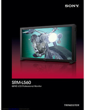 Sony Trimaster SRM-L560 Brochure & Specs