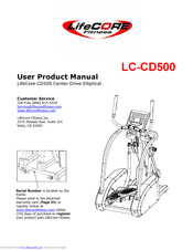 LifeCore Fitness LC-CD500 User's Product Manual
