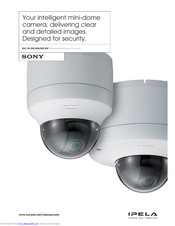 Sony IPELA SNC-DF85P Brochure & Specs