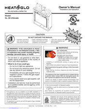 Heat & Glo SL-36-Ultimate Owner's Manual