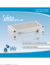 Solisto .ADC-4all User Manual