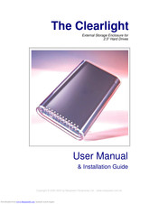 Macpower & Tytech Clearlight User Manual & Installation Manual
