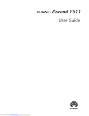 Huawei Ascend Y511 User Manual