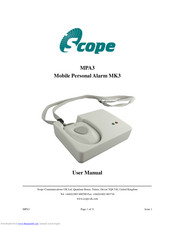 Scope MPA3 User Manual