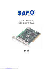 Bafo BF-460 User Manual