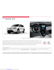 Toyota RAV4 EV 2014 Speci?Cations