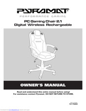 Pyramat PC Gaming Chair 2.1 Owner's Manual