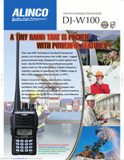 Alinco DJ-W100 Specifications