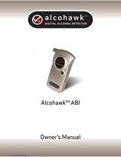 Alcohawk AlcoHAWK ABI Owner's Manual