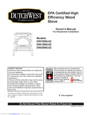 DutchWest DW2000L02 Owner's Manual