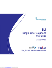 Tadiran Telecom SLT User Manual