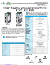 STRIDE SE-SW8U-WT Datasheet