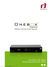 Inverto Onebox Essential 3650s User Manual