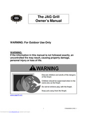 Jag Grill Owner's Manual