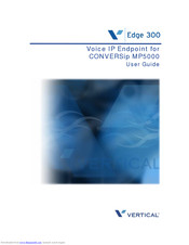Vertical CONVERSip Edge 300 User Manual