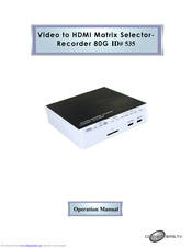Converters.TV 80G Operation Manual
