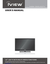 IVIEW iVIEW-1300LEDTV User Manual