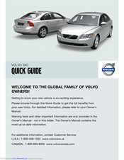 Volvo V50 Quick Manual