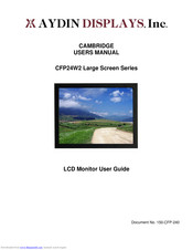 Aydin Displays CFP24W2 Series User Manual