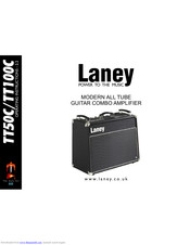 Laney TT100C Operating Instructions Manual