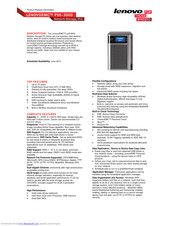Lenovo LENOVOEMC PX6-300D Specifications