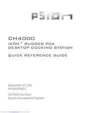 Psion IKON CH4000 Quick Reference Manual
