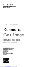 Kenmore 790.7423 Series 7400 Series Use & Care Manual