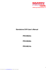 Protex PRX-MG16 Series User Manual