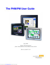Parker PHM Series User Manual