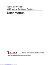 Putron Electronics MVG164A User Manual