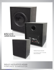 RIDLEY ACOUSTICS KS320 Owner's Manual