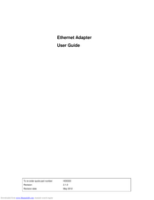 Hydronix Ethernet Adapter User Manual