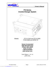 Vanner ITC12-2100 Owner's Manual