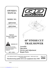 QuadBoss QBT12544 Owner's Manual