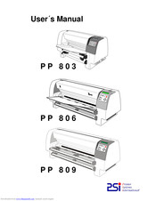 Epson PP 809 User Manual