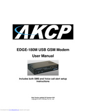 AKCP EDGE-180M User Manual