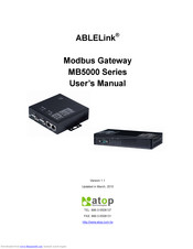 ABLELink ABLELink MB5000 Series User Manual