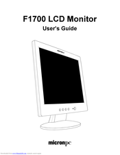 Micron PC F1700 User Manual